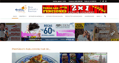 Desktop Screenshot of moreliainvita.com